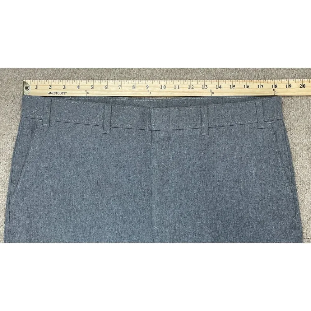 Levi's Action Slacks U.S.A. Men's Vintage Sta-Prest Gray Dress Pants Size‎ 37x31